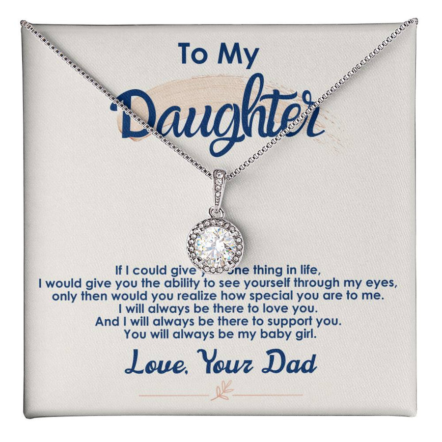 Always Be My Baby Girl - Eternal Hope Necklace — product image