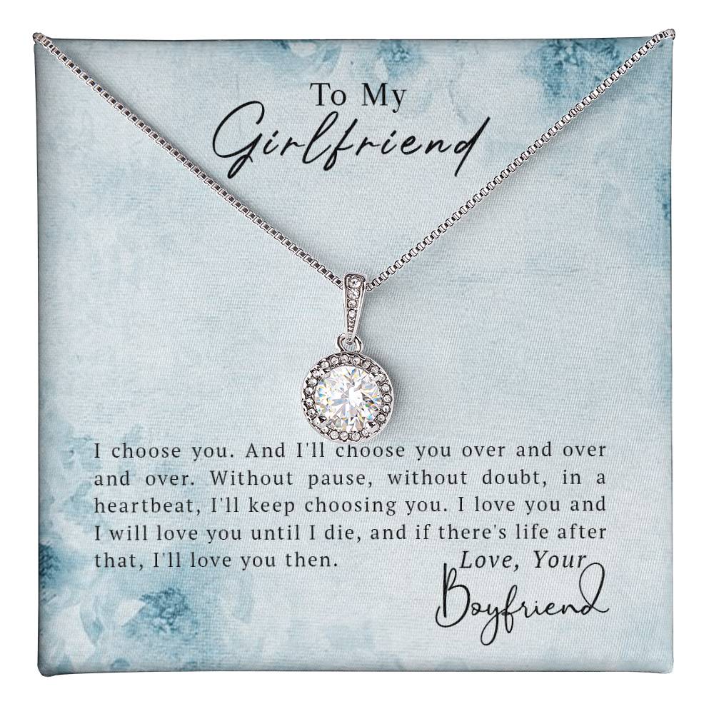 To My Girlfriend - Eternal Hope Necklace — product image