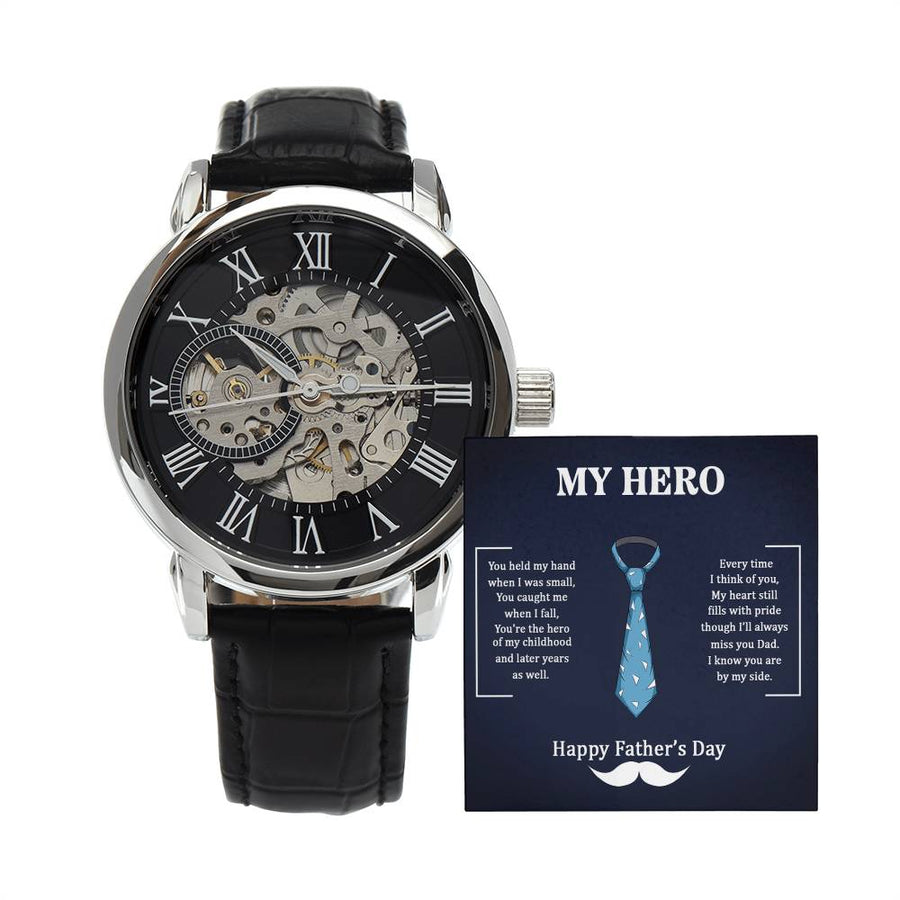My Hero Dad - Openwork Watch — product image