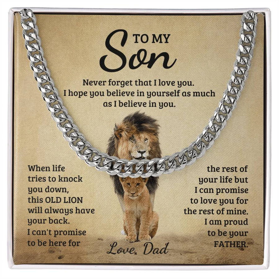 Never Forget - Cuban Link Chain — product image