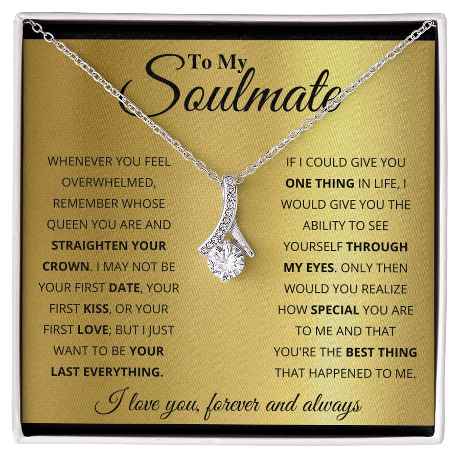 To My Soulmate - Alluring Beauty Necklace — product image