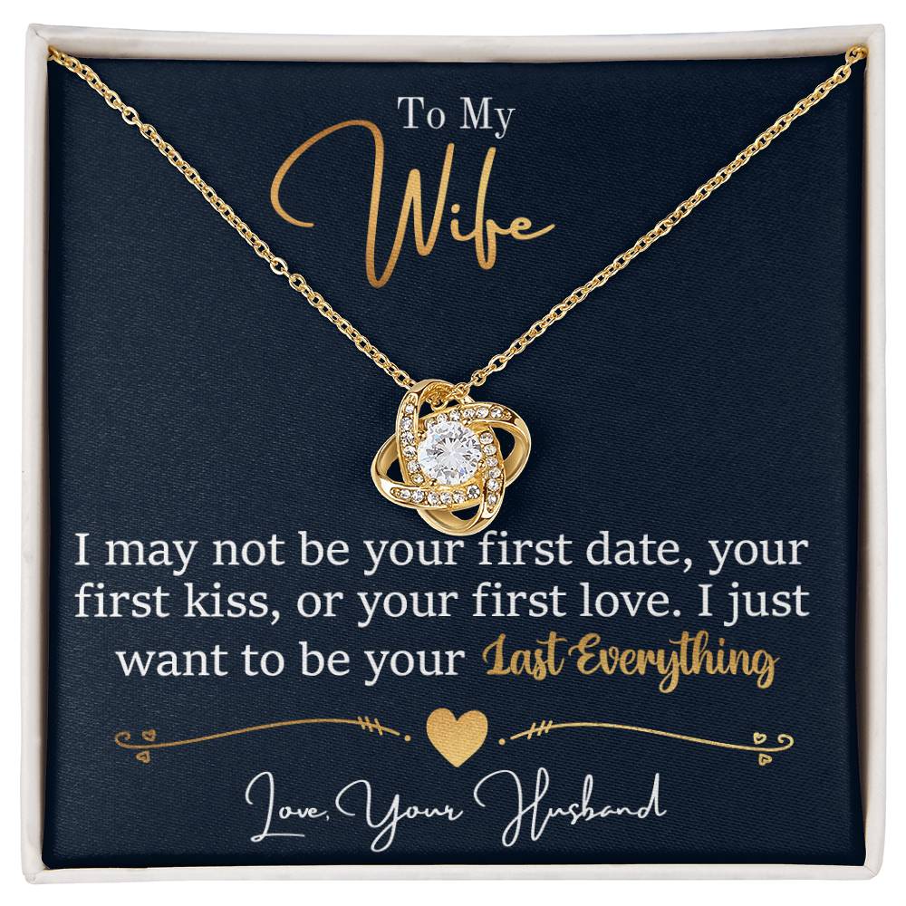 To My Last Everything - Love Knot Necklace — product image 3