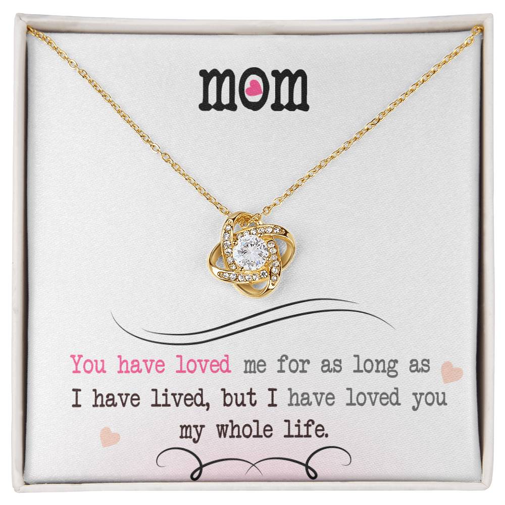 My Whole Life - Love Knot Necklace — product image 3