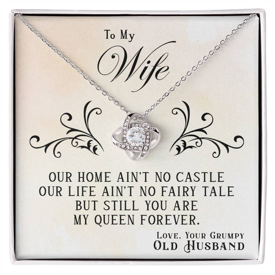 My Queen Forever - Love Knot Necklace — product image