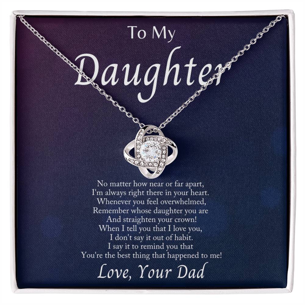 Im Always With You - Love Knot Necklacec — product image