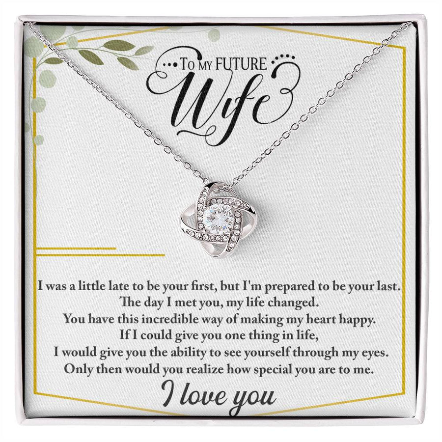 Future Wife - Love Knot Necklace — product image