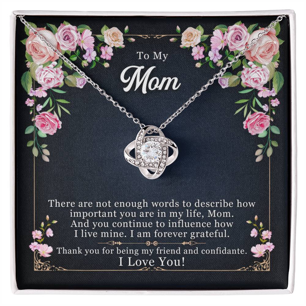 Forever Grateful - Love Knot Necklace — product image