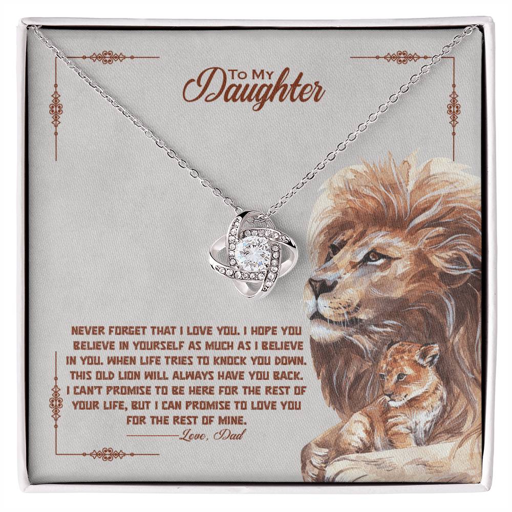 Never Forget - Love Knot Necklace — product image