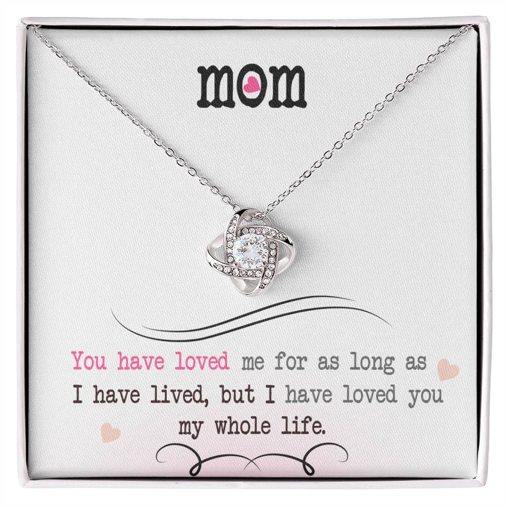 My Whole Life - Love Knot Necklace — product image
