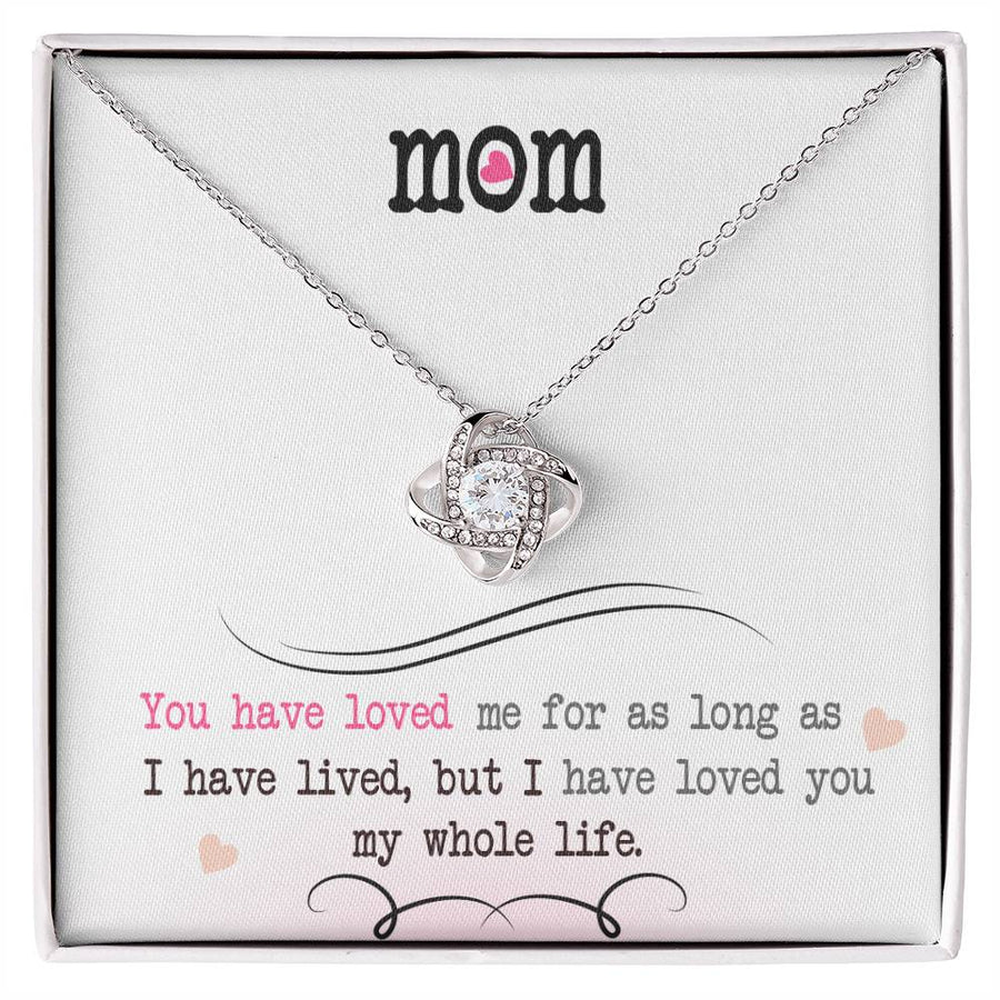 My Whole Life - Love Knot Necklace — product image