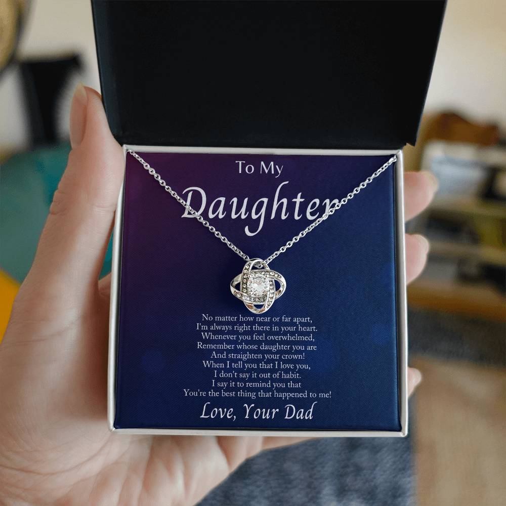Im Always With You - Love Knot Necklacec — product image 2