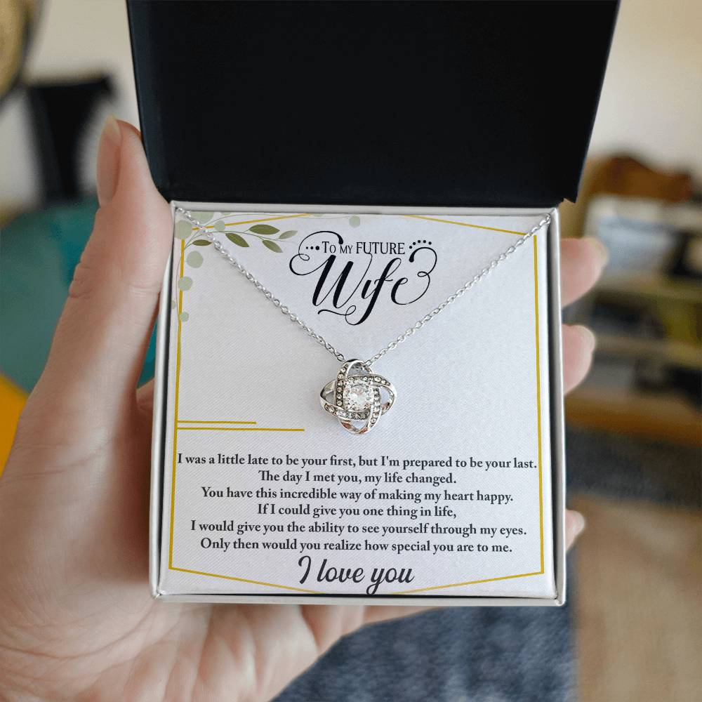 Future Wife - Love Knot Necklace — product image 2