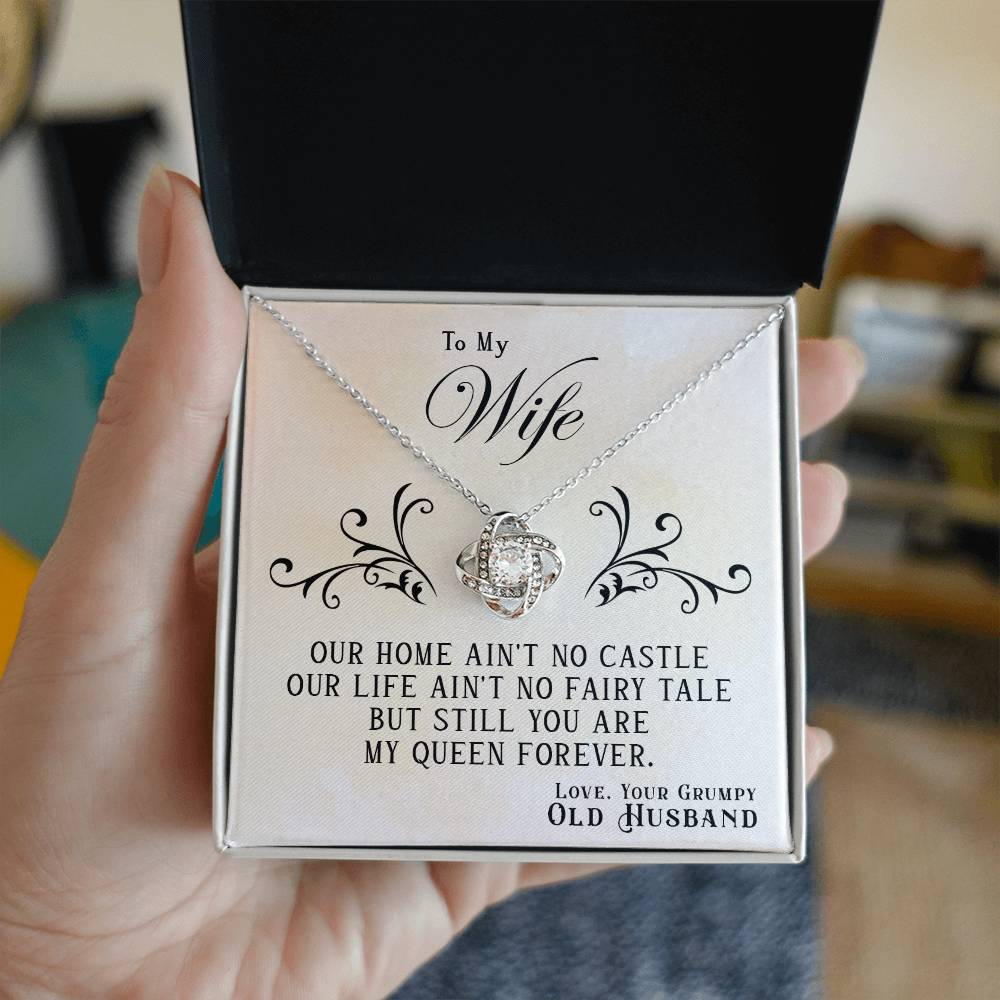 My Queen Forever - Love Knot Necklace — product image 2