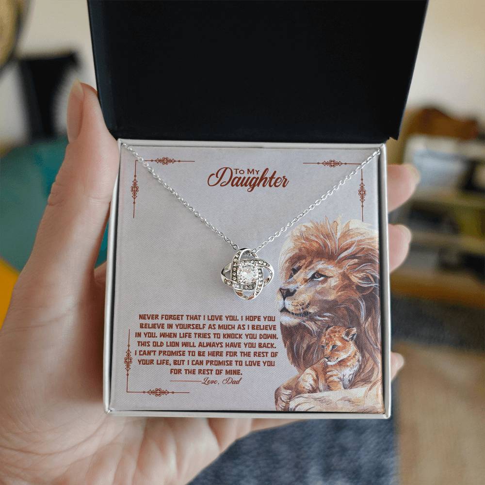 Never Forget - Love Knot Necklace — product image 2