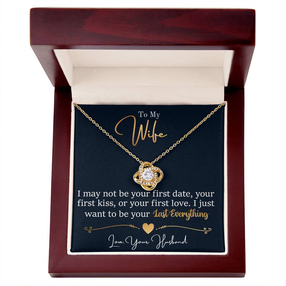 To My Last Everything - Love Knot Necklace — product image 5