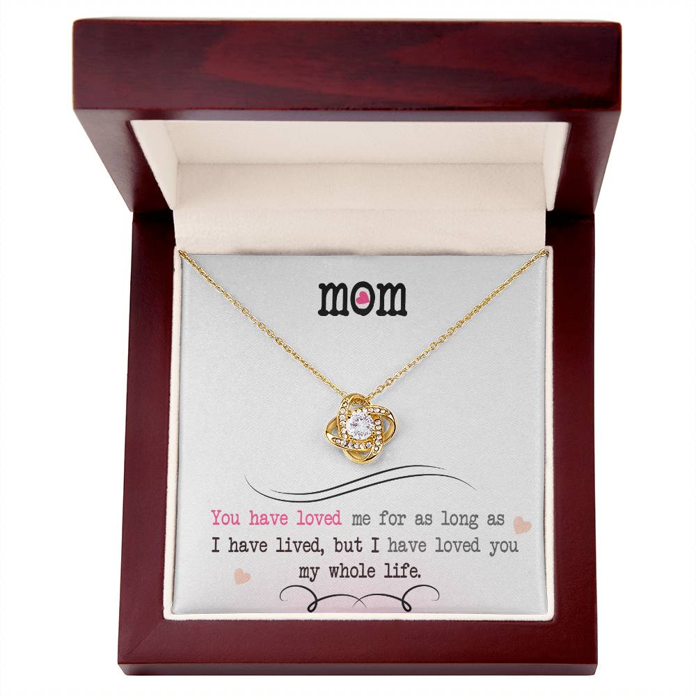 My Whole Life - Love Knot Necklace — product image 5