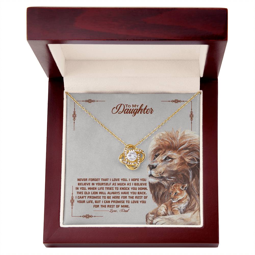 Never Forget - Love Knot Necklace — product image 5