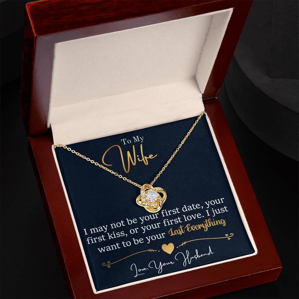 To My Last Everything - Love Knot Necklace — product image 6