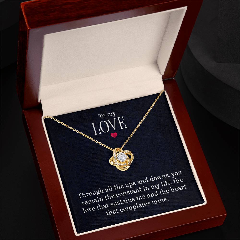 To My Love - Lov eKnot Necklace — product image 6