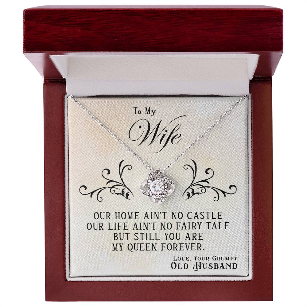 My Queen Forever - Love Knot Necklace — product image 4
