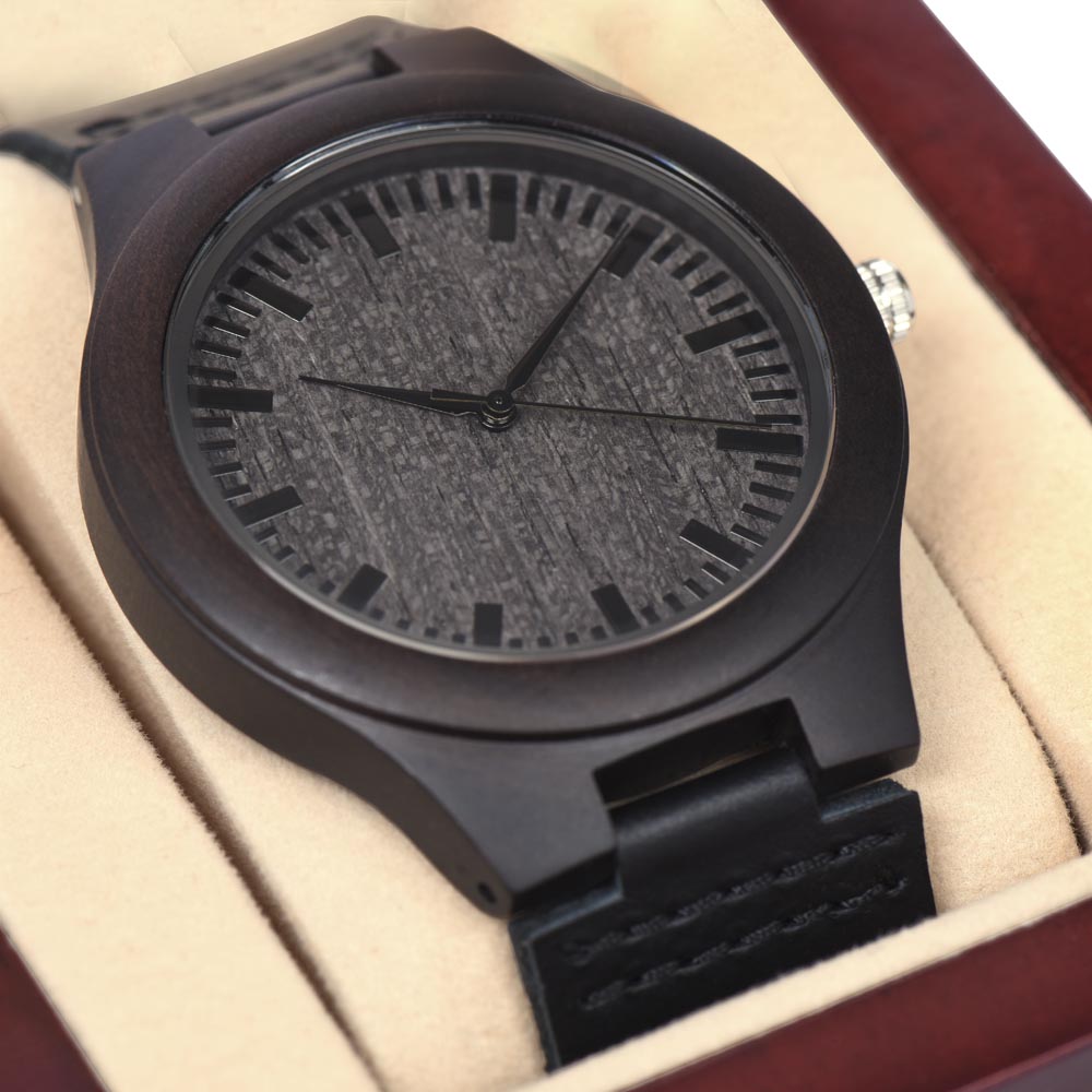 To My Man Inspiration – Wooden Watch — product image 3