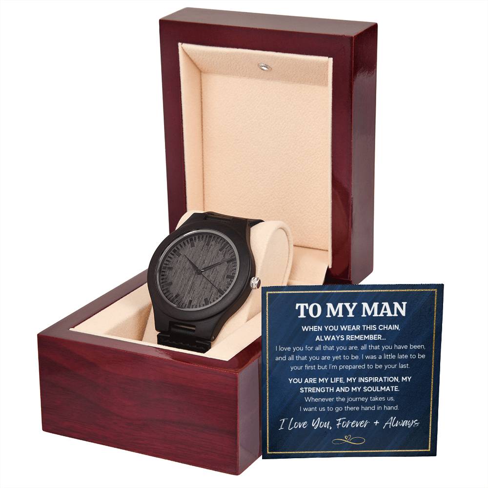 To My Man Inspiration – Wooden Watch — product image 4