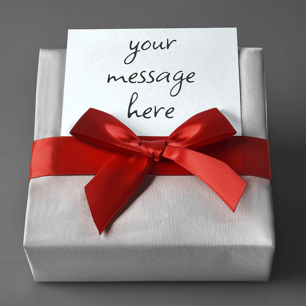Gift Wrap with Personalized Message — product image