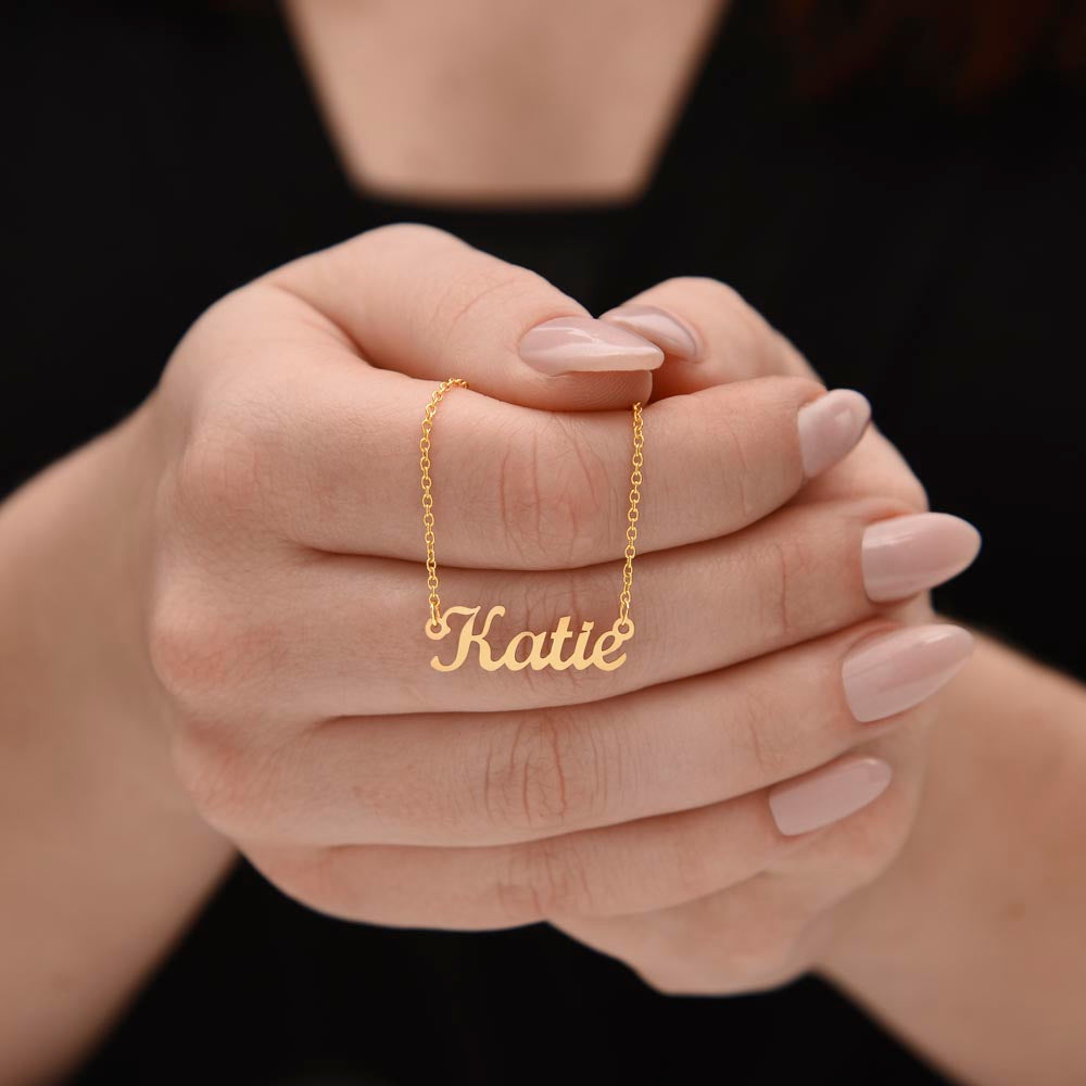Classic Style Name Necklace — product image 5