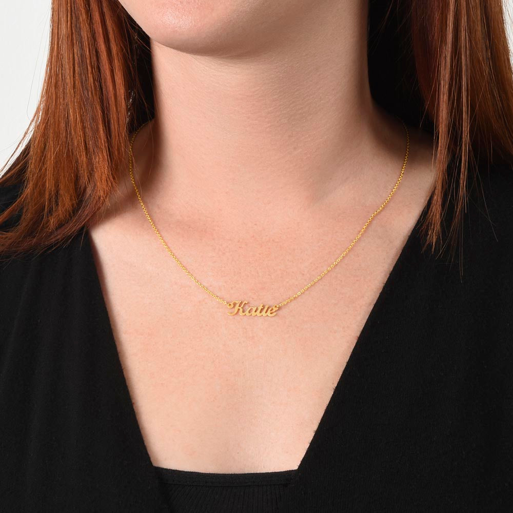 Classic Style Name Necklace — product image 6
