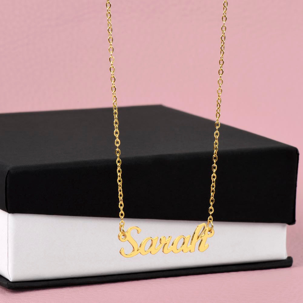 Classic Style Name Necklace — product image 7