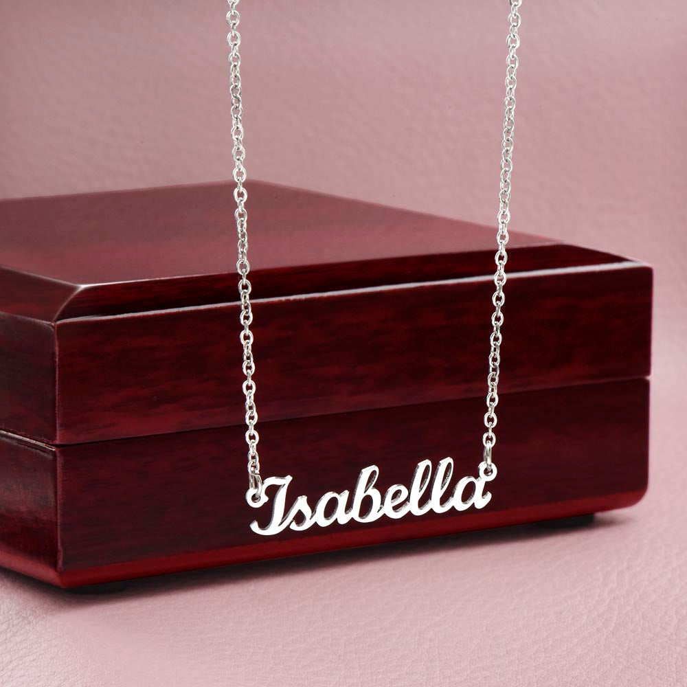 Classic Style Name Necklace — product image 8