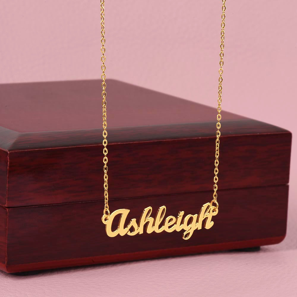 Classic Style Name Necklace — product image 10