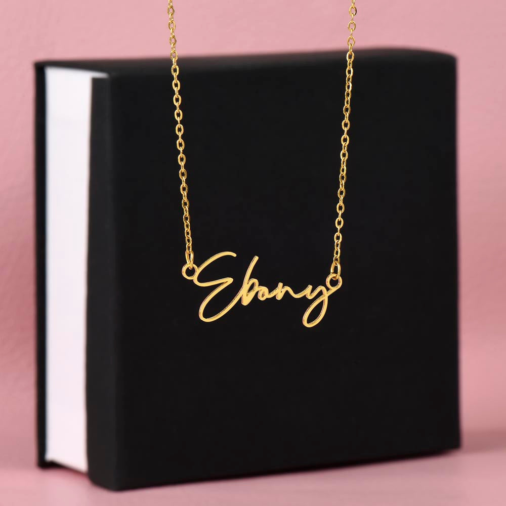 Signature Style Name Necklace — product image 4