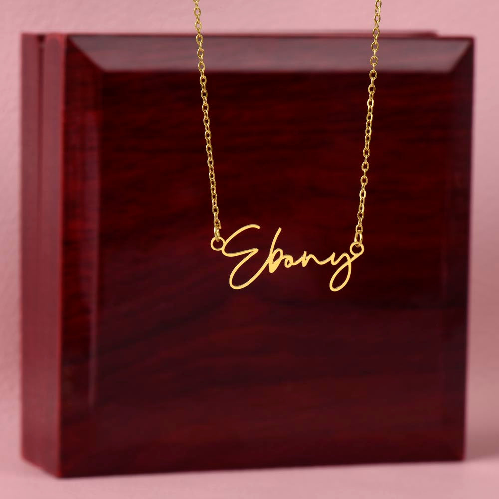 Signature Style Name Necklace — product image 6