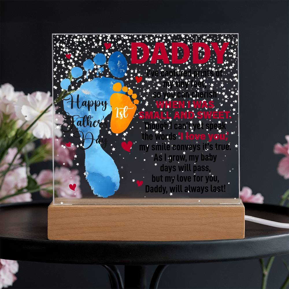 When I Was Small and Sweet - Acrylic Square — product image 4
