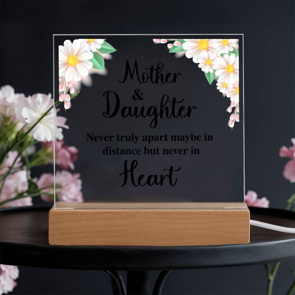 To My Daughter Distance – Acrylic Square — product image 4