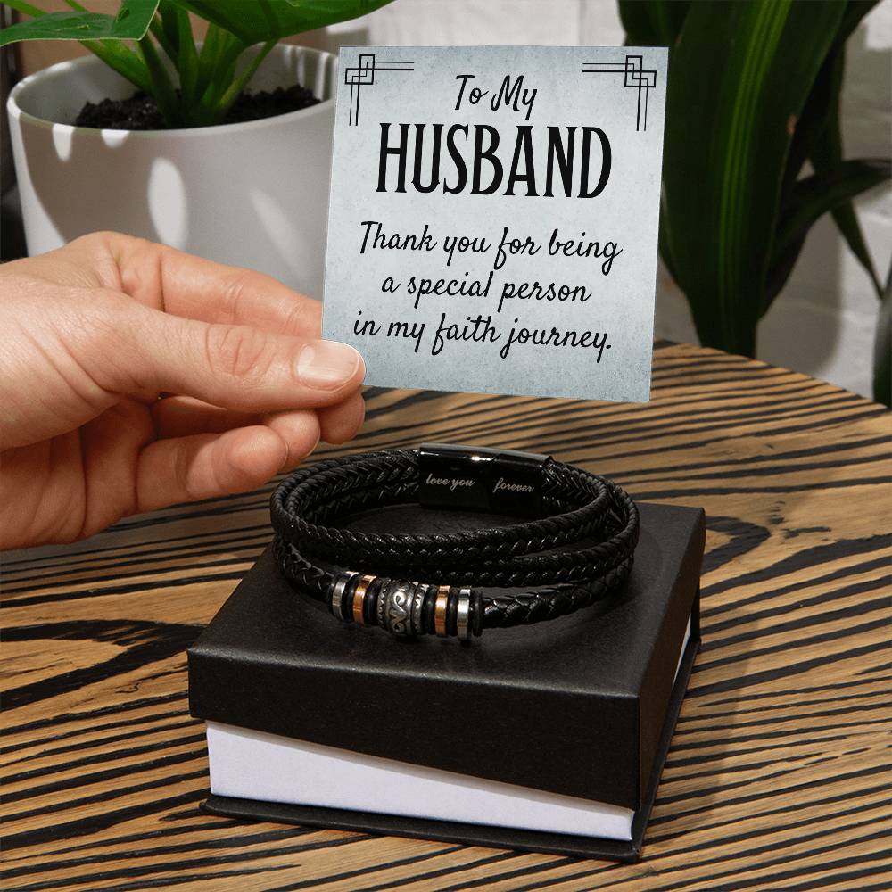 Being Special - Mens Leather Bracelet — product image 2