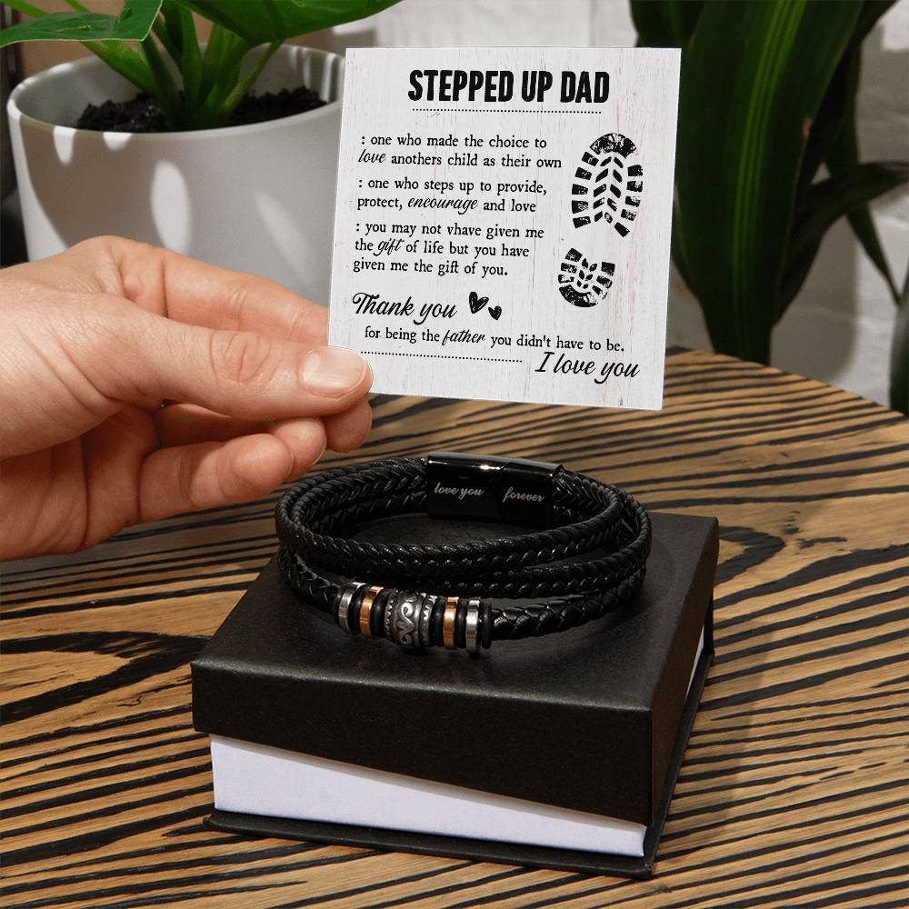 To My Stepdad Gift of Life – Bracelet — product image 2