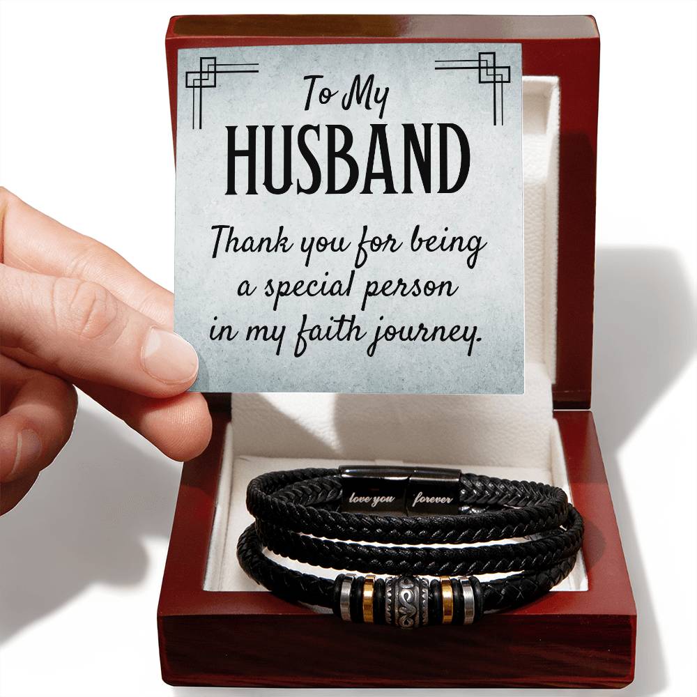 Being Special - Mens Leather Bracelet — product image 6