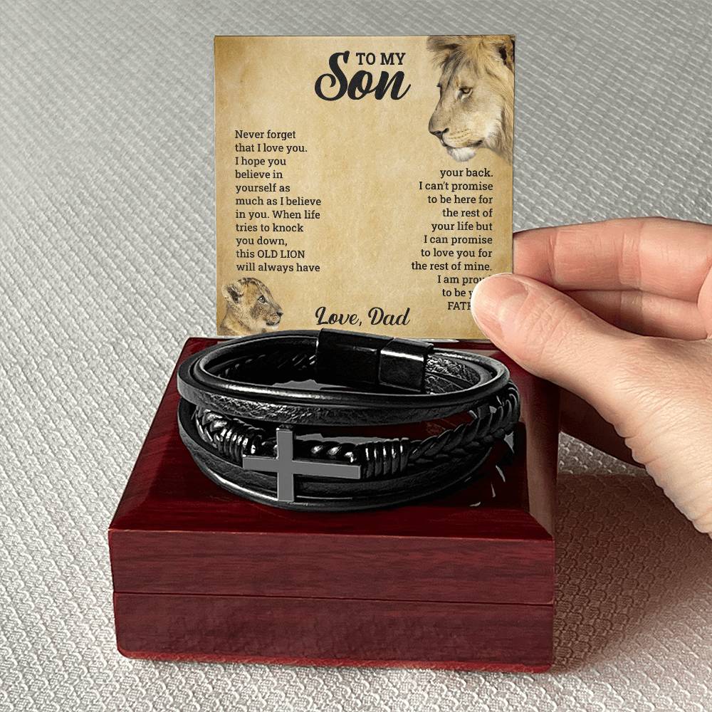 To My Son - Cross Bracelet — product image 6