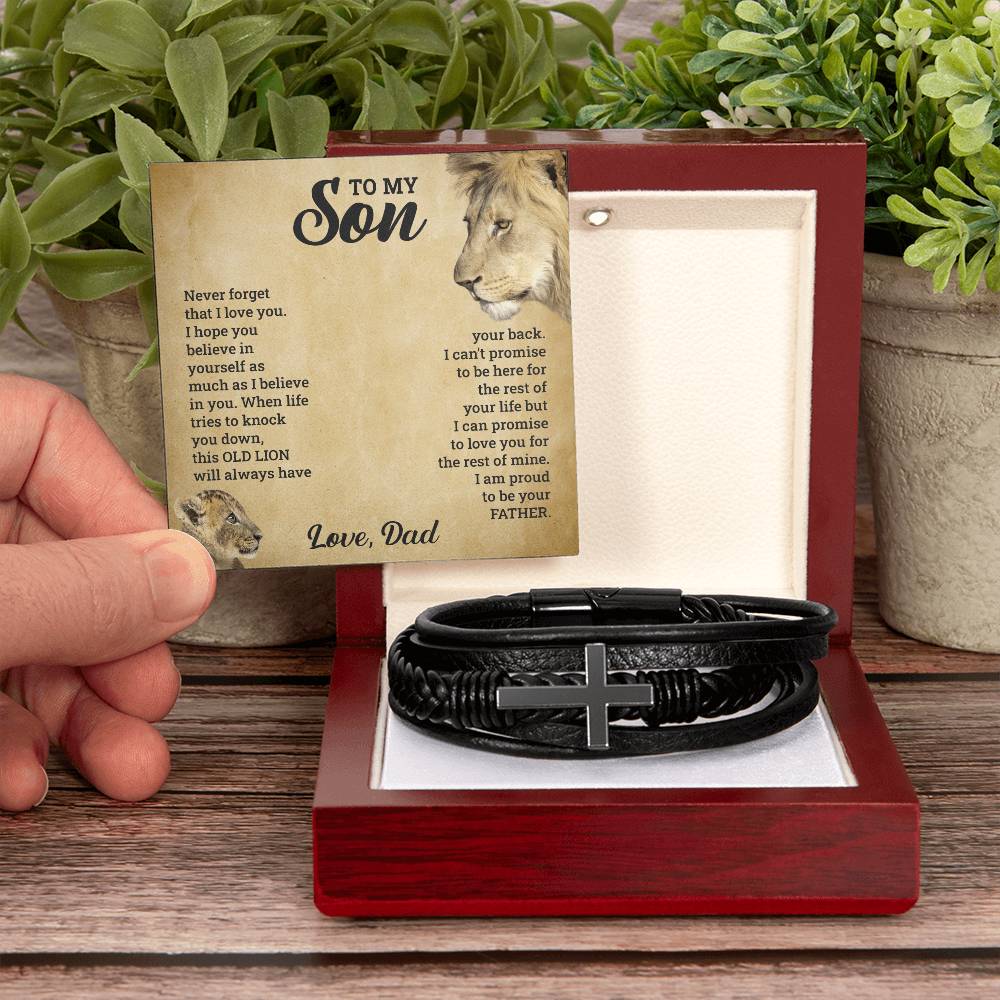 To My Son - Cross Bracelet — product image 7