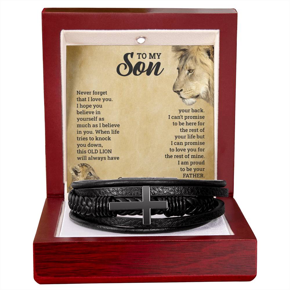 To My Son - Cross Bracelet — product image 5