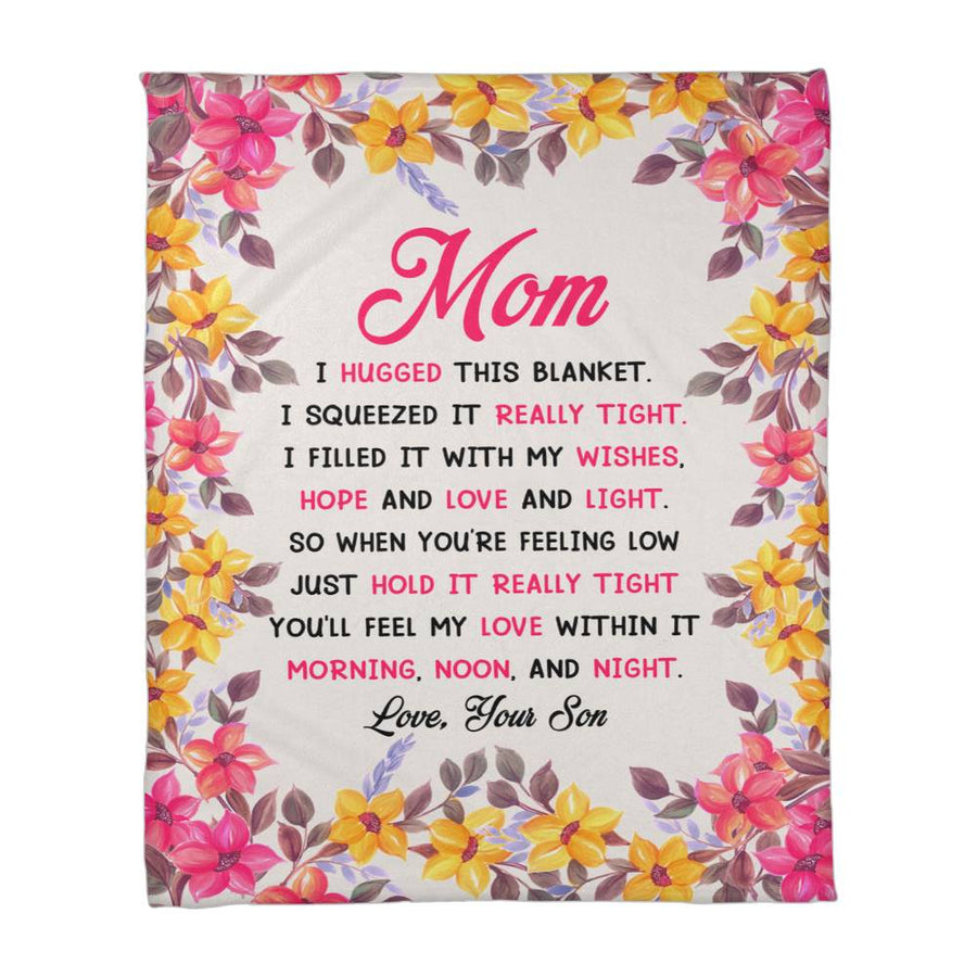 Mom You Will My Love In It – Coral Fleece Blanket — product image