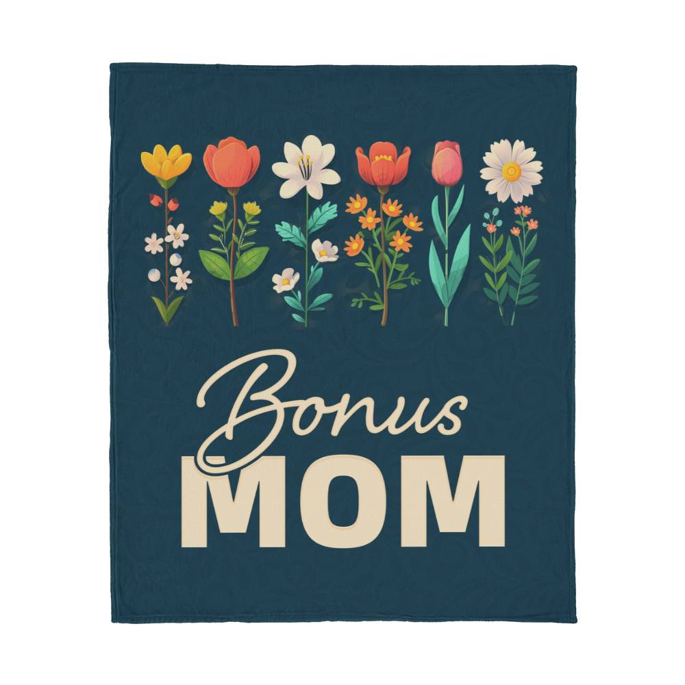 Bonus Mom – Jersey Fleece Blanket — product image