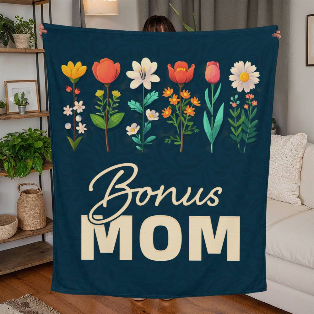 Bonus Mom – Jersey Fleece Blanket — product image 2
