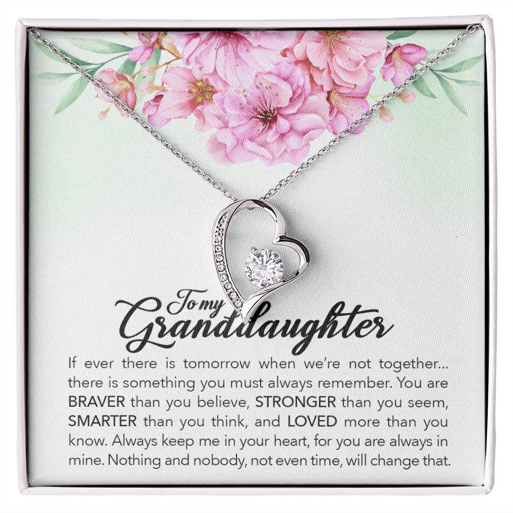 Brave Granddaughter - Forever Love Necklace — product image