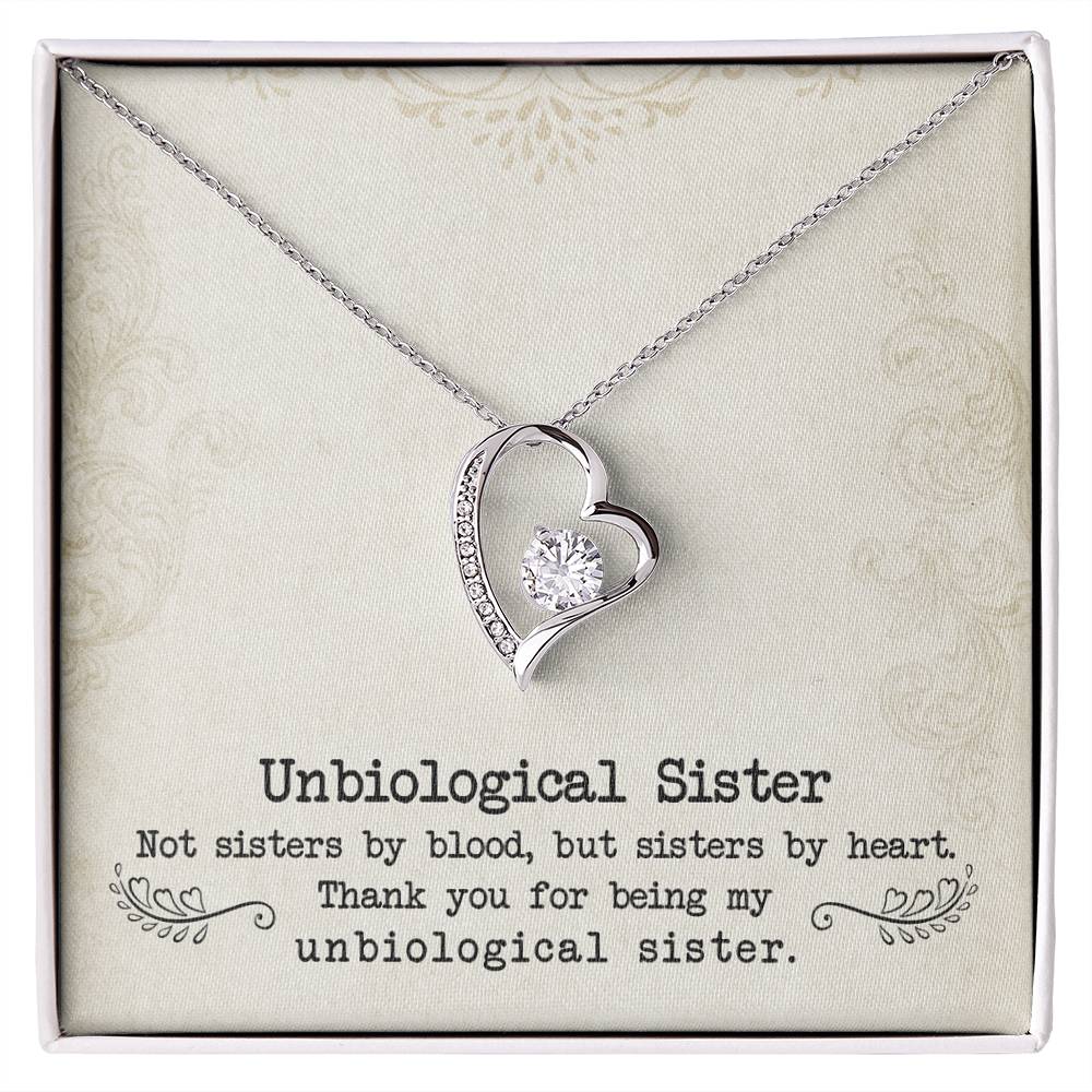 Unbiological Sister - Forever Love Necklace — product image