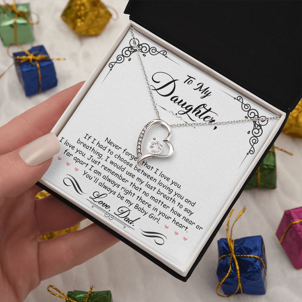 My Baby Girl - Forever Love Necklace — product image 3
