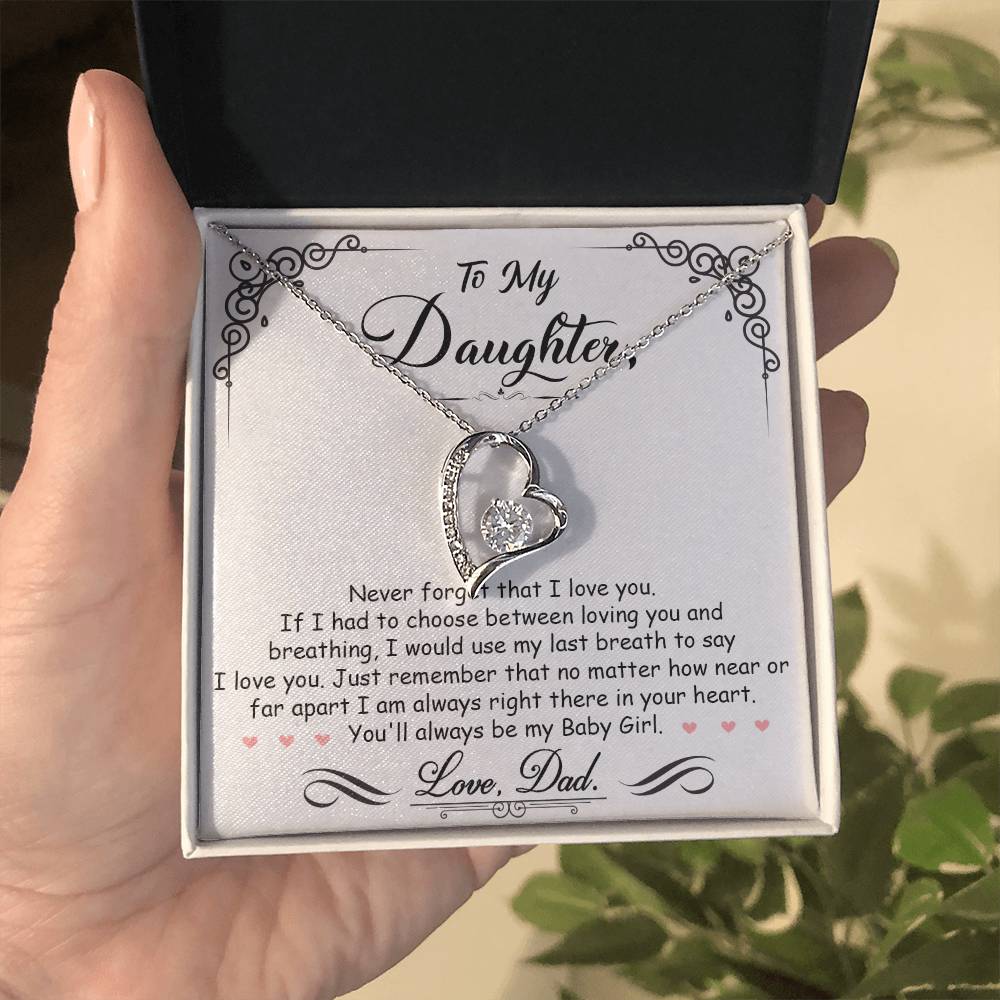 My Baby Girl - Forever Love Necklace — product image 2