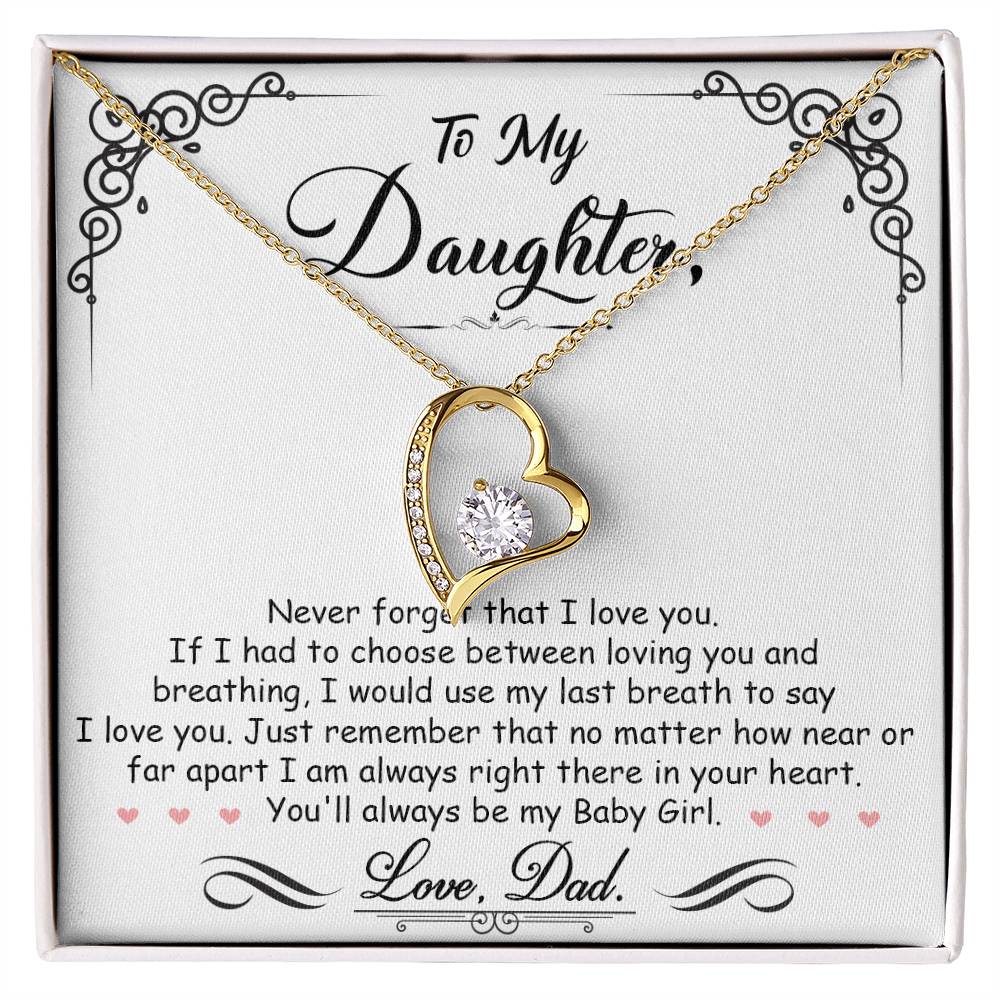 My Baby Girl - Forever Love Necklace — product image 6